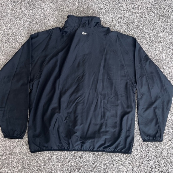 NWT! Adidas Vintage Men’s Black Climaproof Wind Training Zipup Jacket Size Large - Picture 9 of 9